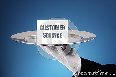 Customer service excellence Stock Photo