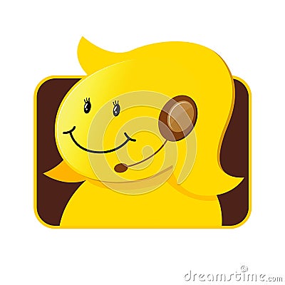 Customer Service Icon Female Vector Illustration