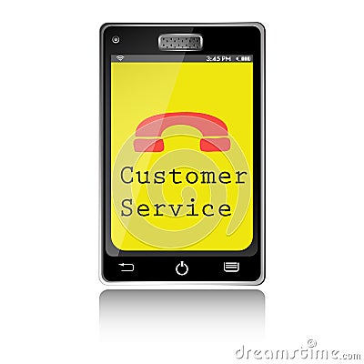 Customer service Vector Illustration