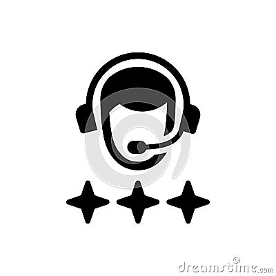 Customer support Feedback Icon Vector Illustration