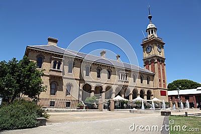 Customs House - Newcastle Australia Stock Photo