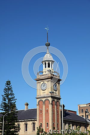 Customs House - Newcastle Australia Stock Photo