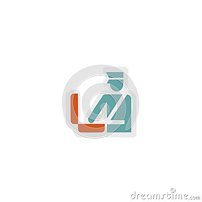 Customs icon,sign,best 3D illustration Cartoon Illustration