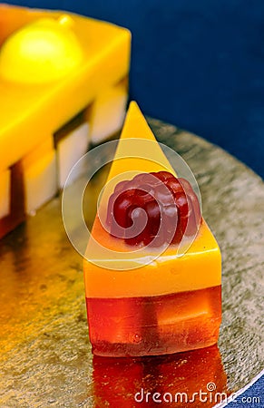 Cut cake soap Stock Photo