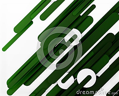 Cut 3d paper color straight lines abstract background Vector Illustration