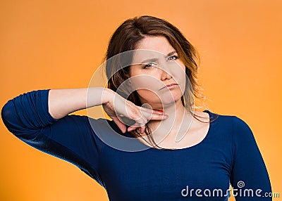 Cut it out all nonsense Stock Photo