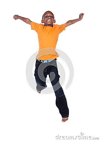 Cute african boy Stock Photo