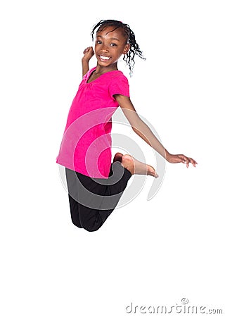 Cute african girl Stock Photo