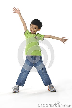 Cute Asian kids Stock Photo