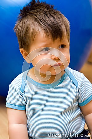 Cute baby boy Stock Photo