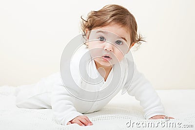 Cute Baby boy Stock Photo