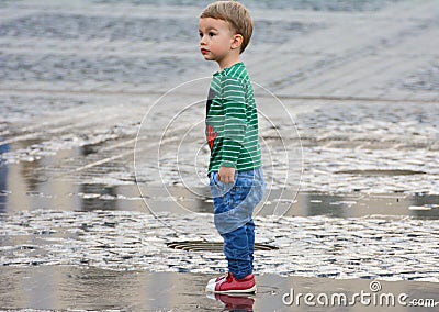 Cute boy Editorial Stock Photo