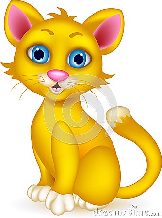 Cute Cat Cartoon Stock Image - Image: 31248661
