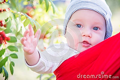 Cute caucasian white boy portrait Stock Photo