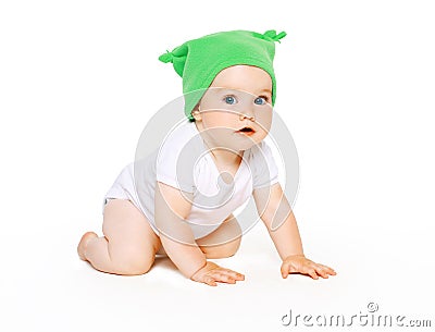 Cute charming baby Stock Photo