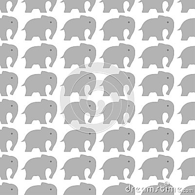 Cute childish seamless pattern Vector Illustration