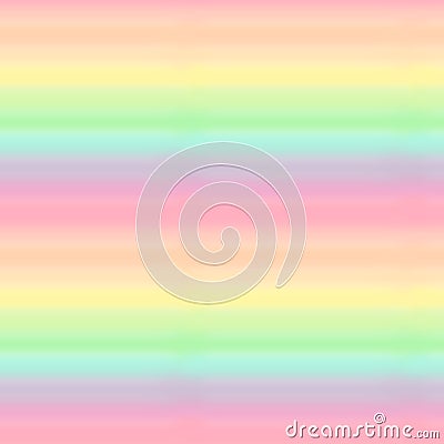 Cute colorful pastel rainbow seamless pattern background illustration Cartoon Illustration