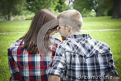 Cute couple Stock Photo