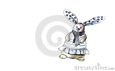 Cute Easter Bunny, illustration Cartoon Illustration