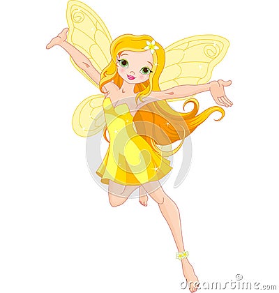 Cute fairy Vector Illustration