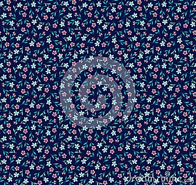 Cute Floral pattern. Vector Illustration