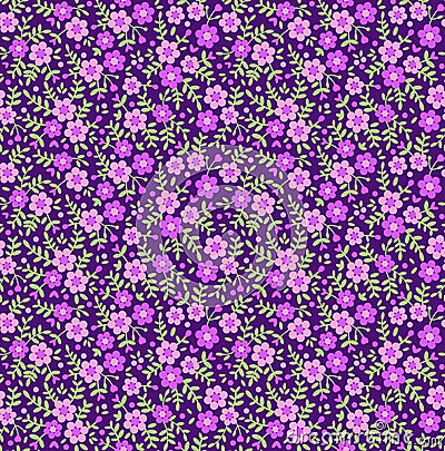 Cute Floral pattern. Vector Illustration