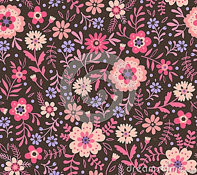 Cute Floral pattern. Stock Photo