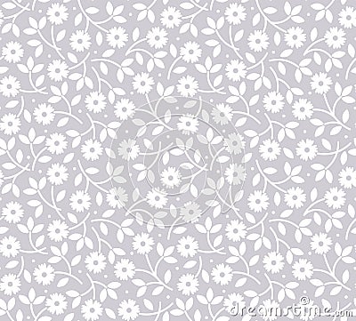 Cute Floral pattern. Vector Illustration