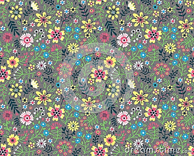 Cute Floral pattern. Stock Photo