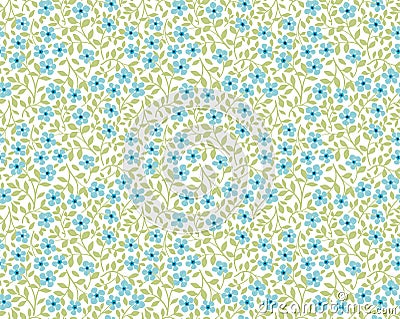 Cute Floral pattern. Vector Illustration