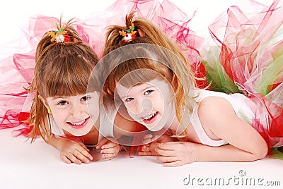 Cute girls Stock Photo