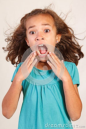 Cute Latina Girl Stock Photography - Image: 14985502