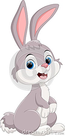 Cute little bunny cartoon Cartoon Illustration