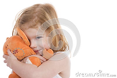 Cute little girl Stock Photo