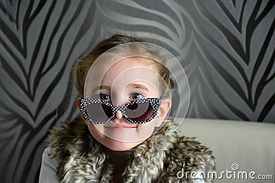 Cute little girl Stock Photo