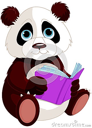 Cute Panda Vector Illustration