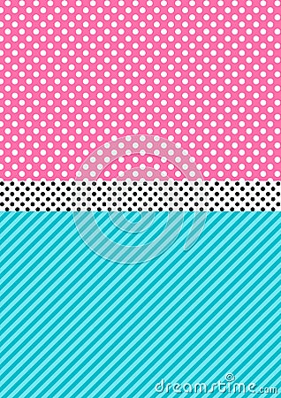 Cute pattern background in lol doll surprise style. vector illustration Vector Illustration