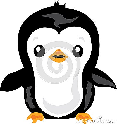 Cute Penguin Stock Photo