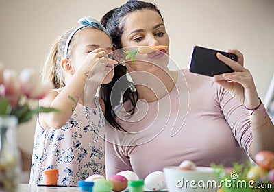 Cute photography for Easter Stock Photo