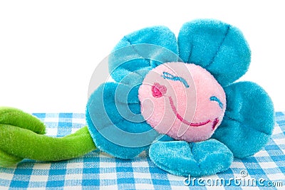 Cute sleeping flower Stock Photo