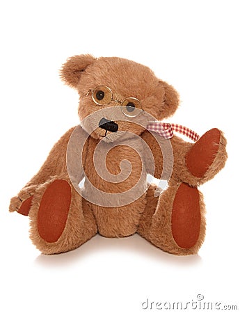 Cute teddybear soft toy Stock Photo