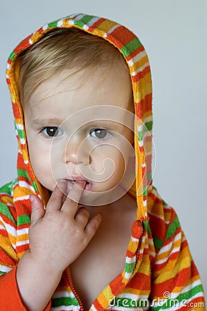 Cute Toddler Stock Photo