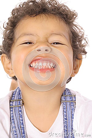 Cute toddler smile Stock Photo