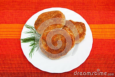 Cutlets Stock Photo