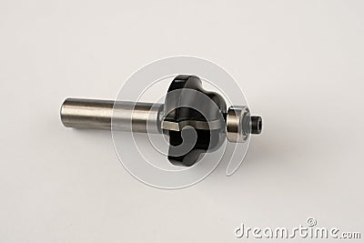 Cutter for a manual milling cutter Stock Photo