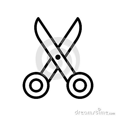 Cutting fill inside vector icon which can easily modify or edit Vector Illustration