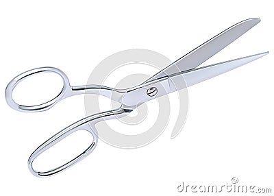 Cutting scissors, . Vector Illustration