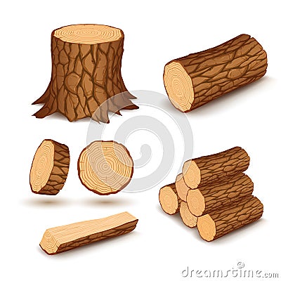 Cutting wood elements Stock Photo