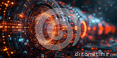 Cuttingedge automation software streamlining business processes for increased efficiency and Stock Photo
