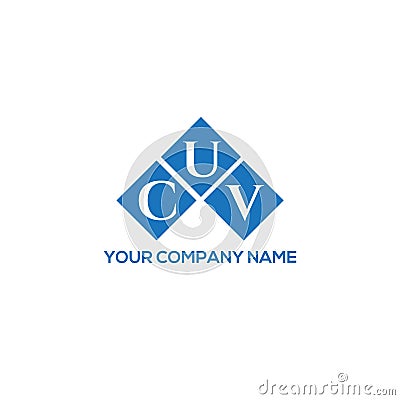 CUV letter logo design on white background. CUV creative initials letter logo concept. CUV letter design.CUV letter logo design on Vector Illustration